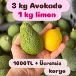 3 kg Avokado + 1 kg Limon