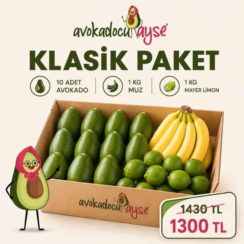 Klasik paket kare slider avokadocu ayşe Klasik Paket - Görsel 1